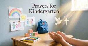 Prayers for Kindergarten