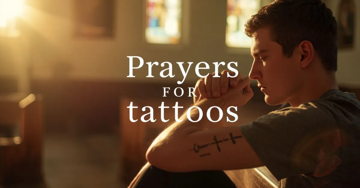 Prayers for Tattoos
