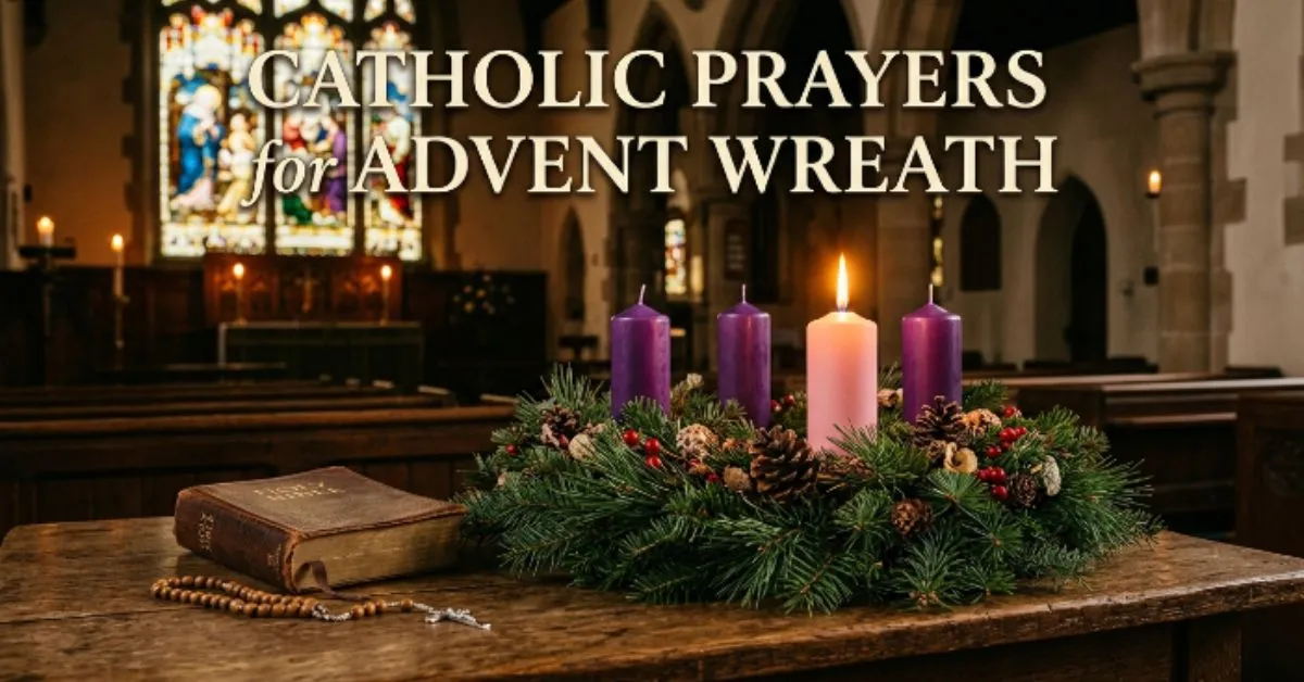 Catholic Prayers for Advent Wreath