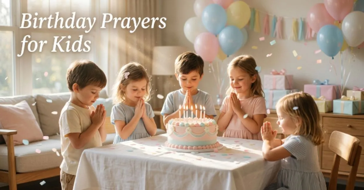 Birthday Prayers for Kids