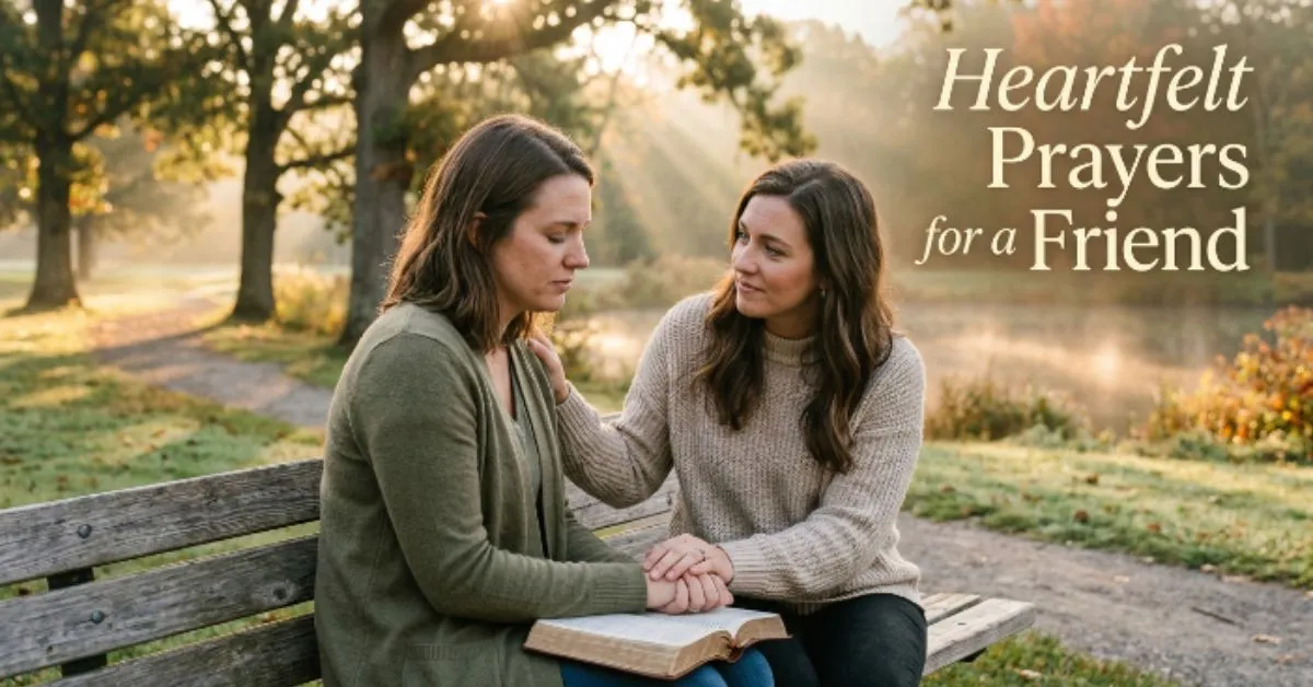 Heartfelt Prayers for a Friend