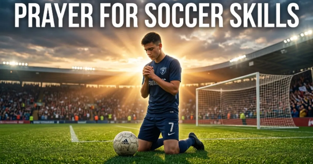 Prayer for Soccer Skills
