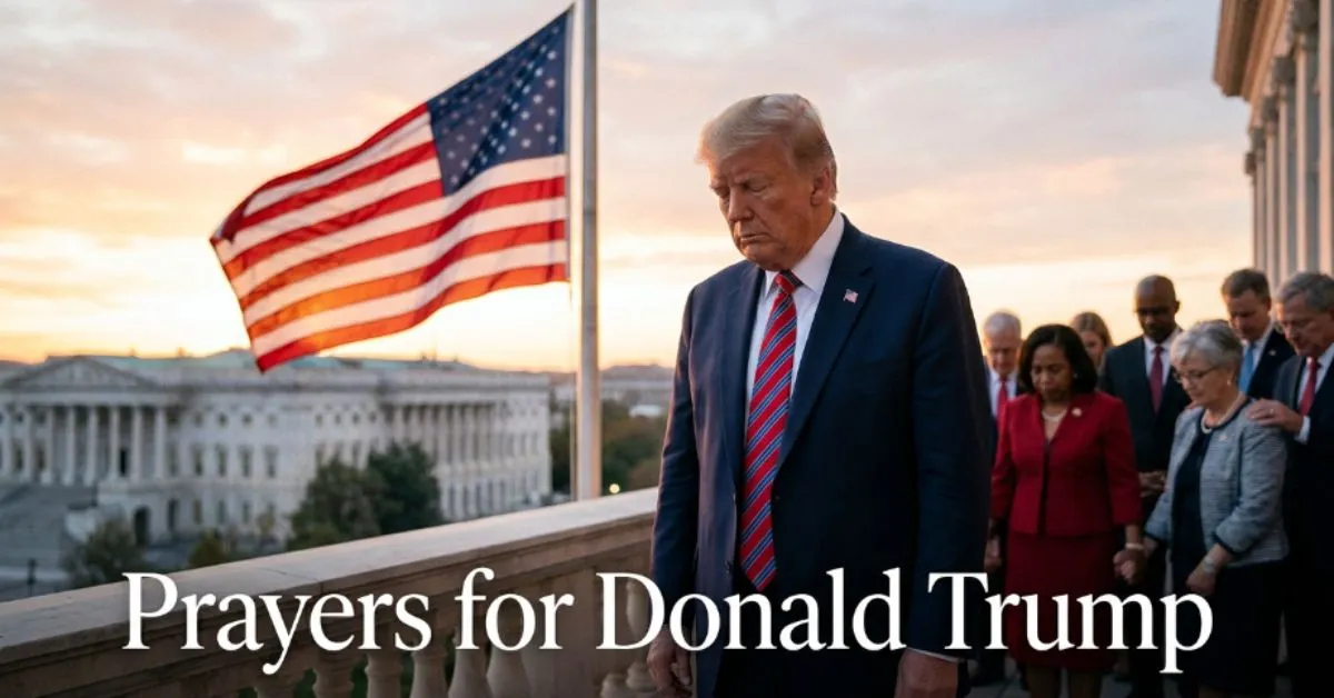Prayers for Donald Trump