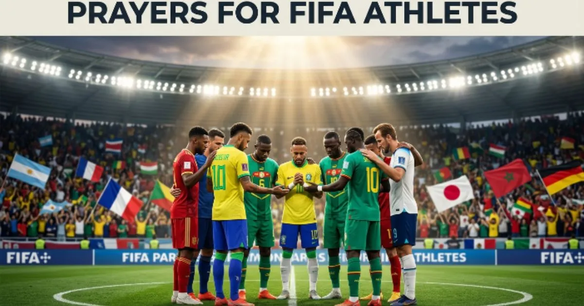 Prayers for FIFA Athletes