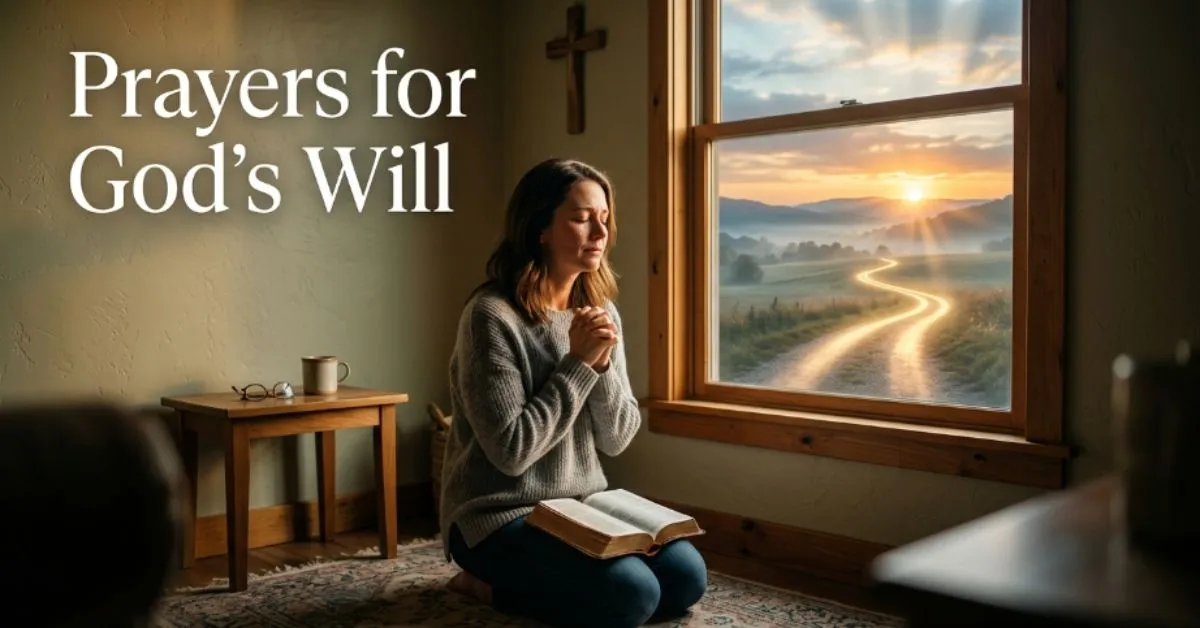 Prayers for God's Will