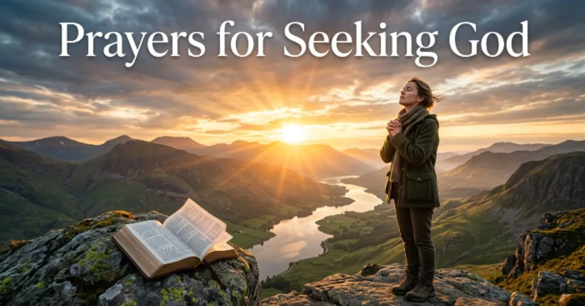 Prayers for Seeking God