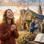 Thanking for Prayers