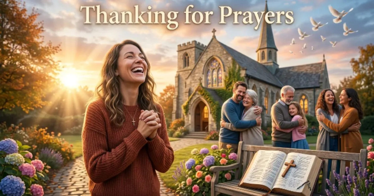 Thanking for Prayers