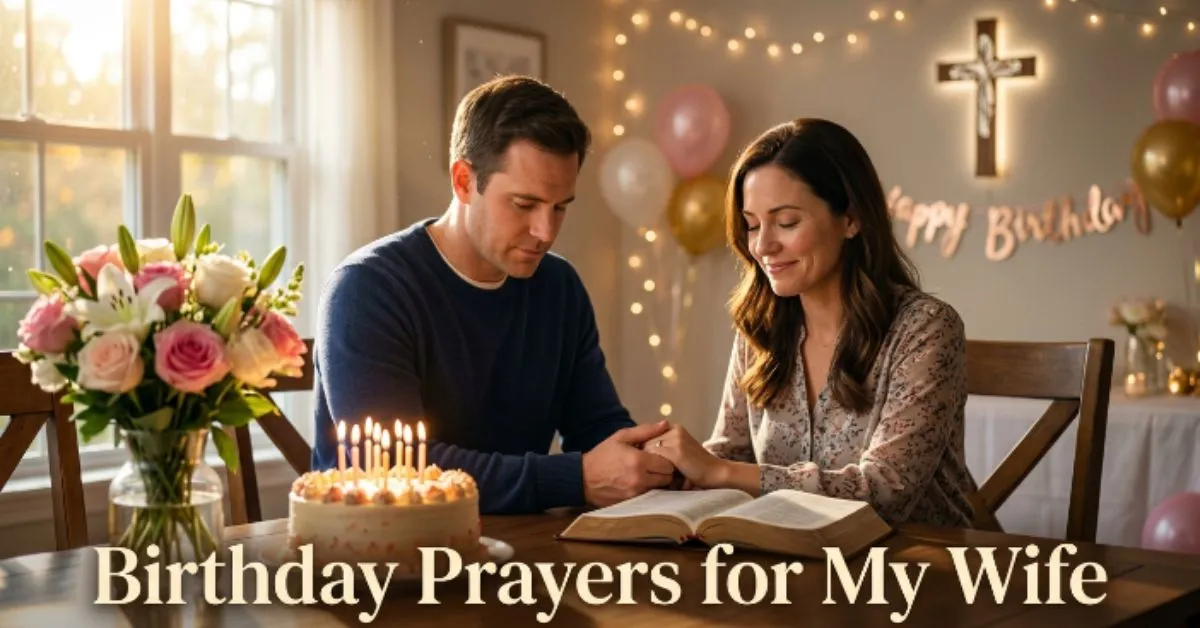 Birthday Prayers for My Wife