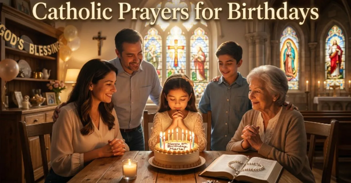 Catholic Prayers for Birthdays