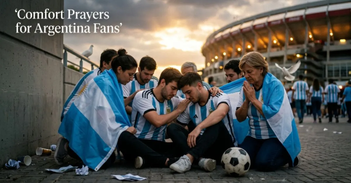 Comfort Prayers for Argentina Fans