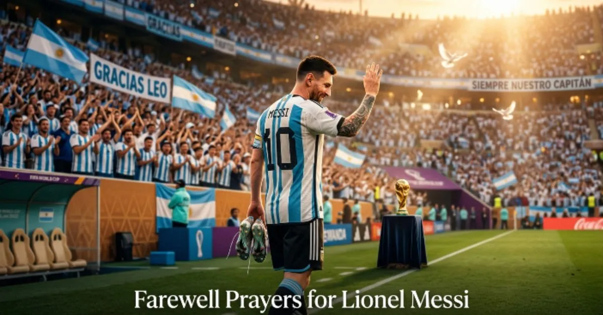 Farewell Prayers for Lionel Messi