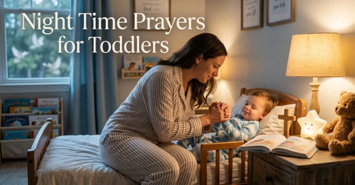 Night Time Prayers for Toddlers