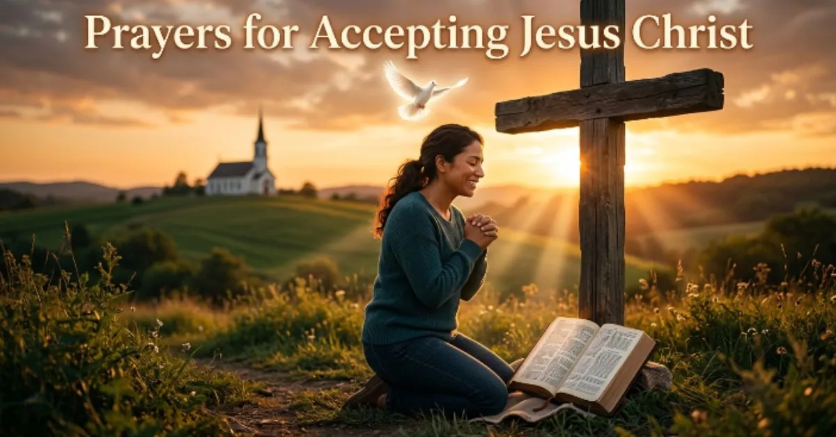 Prayers for Accepting Jesus Christ