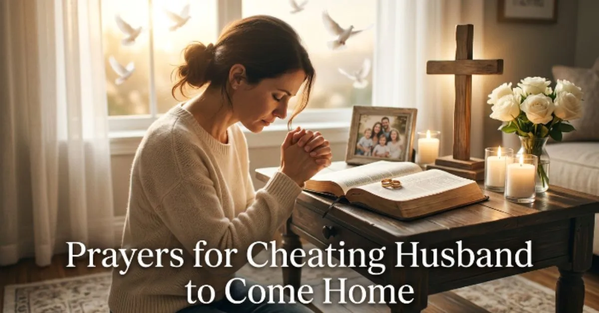 Prayers for Cheating Husband to Come Home