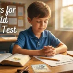 Prayers for Child Taking Test
