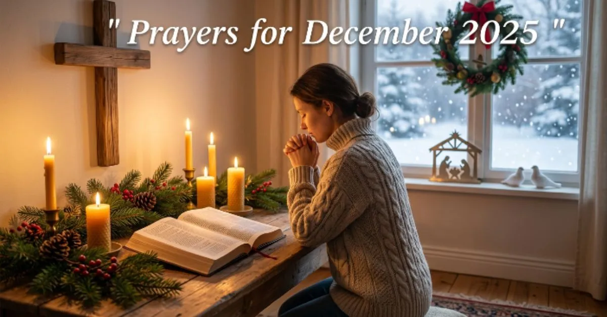 Prayers for December 2025