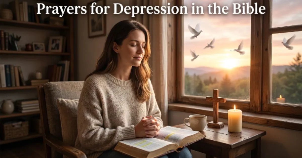 Prayers for Depression in the Bible
