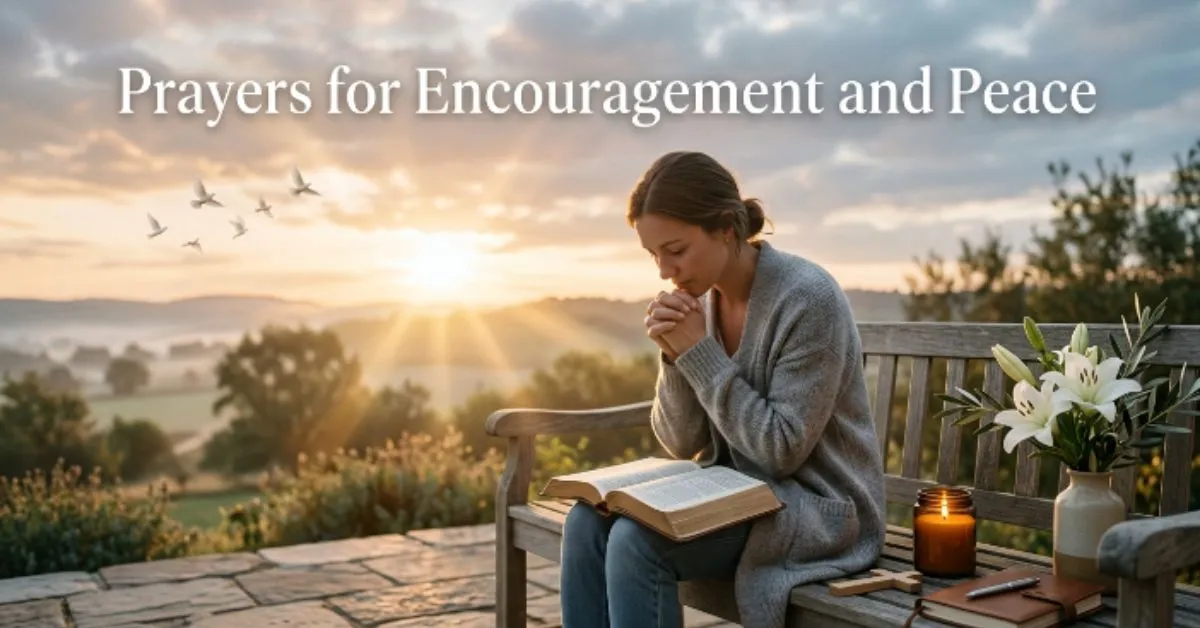 Prayers for Encouragement and Peace