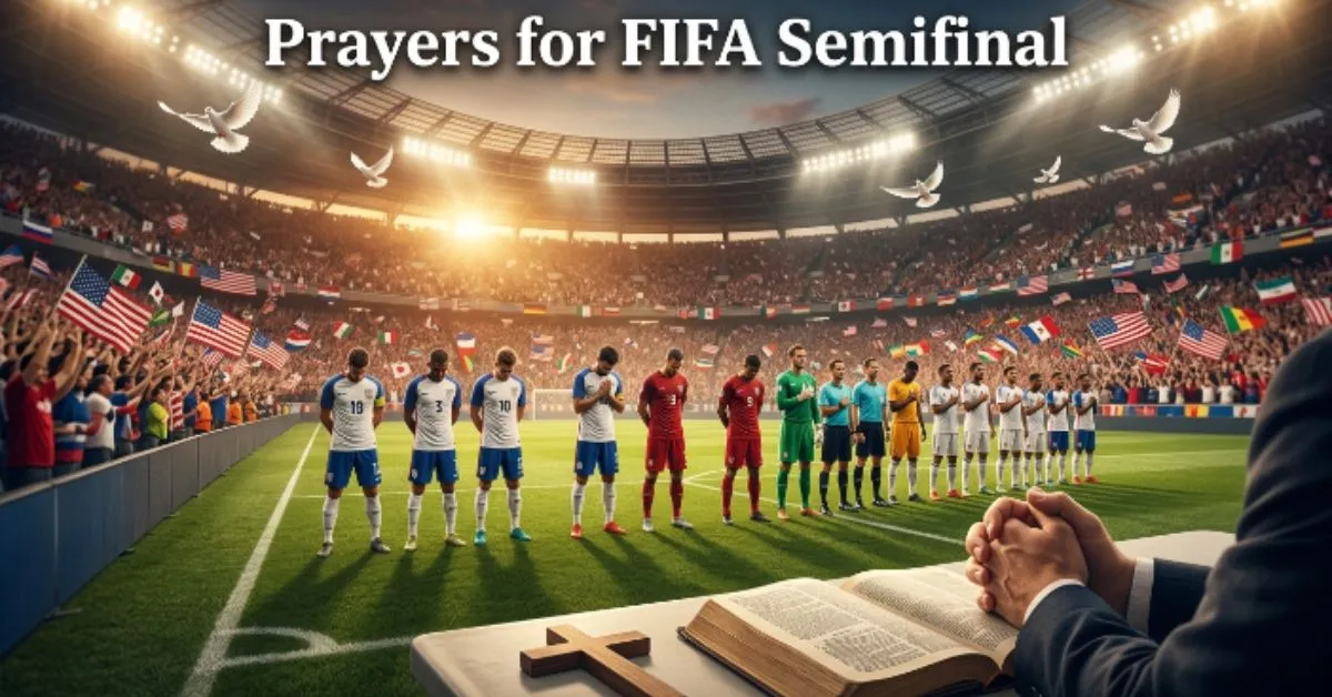 Prayers for FIFA Semifinal