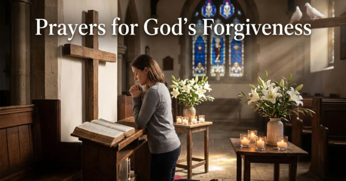 Prayers for God's Forgiveness