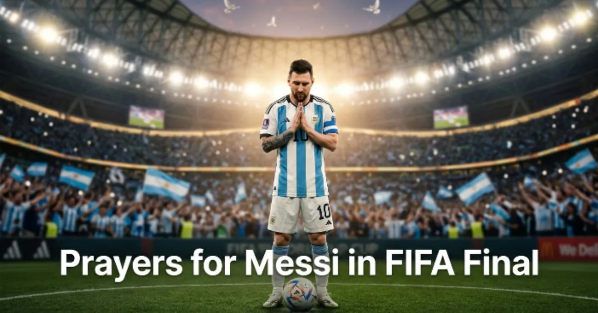 Prayers for Messi in FIFA Final