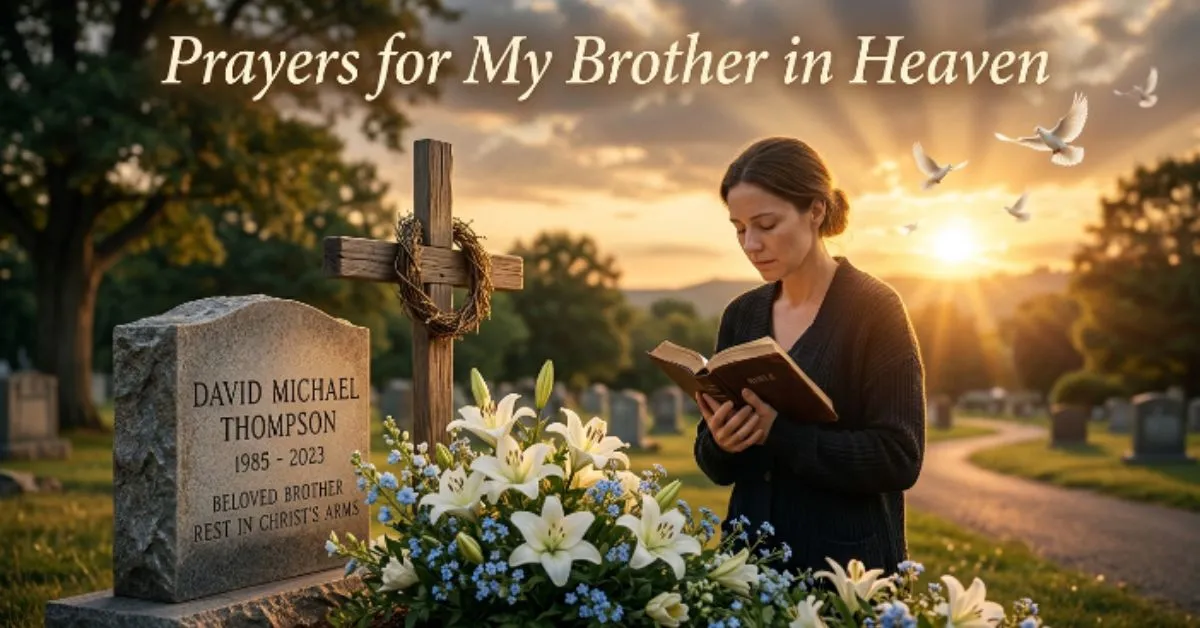 Prayers for My Brother in Heaven