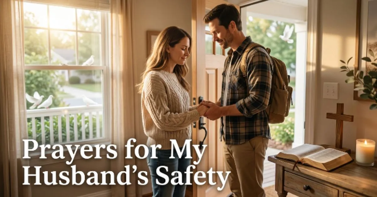 Prayers for My Husband Safety