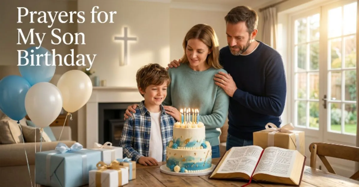 Prayers for My Son Birthday