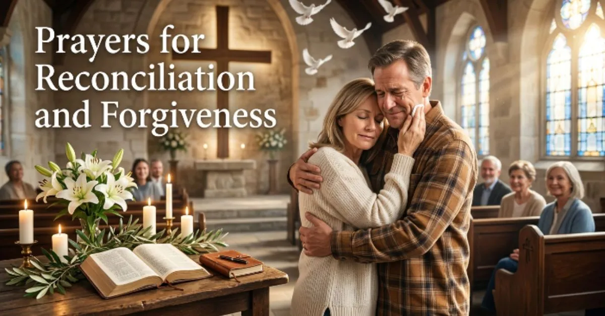 Prayers for Reconciliation and Forgiveness