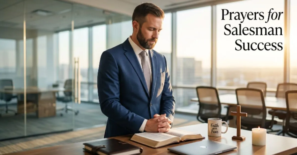 Prayers for Salesman Success