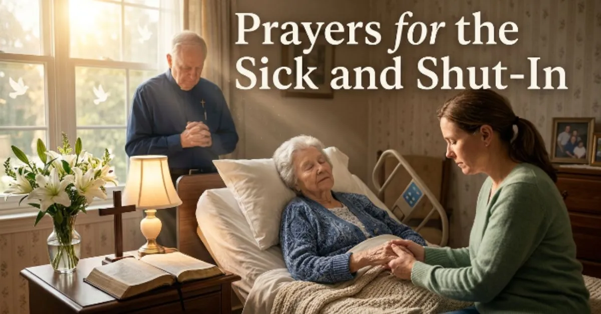 Prayers for Sick and Shut In