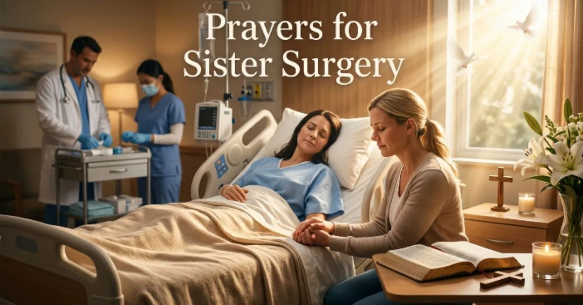 Prayers for Sister Surgery