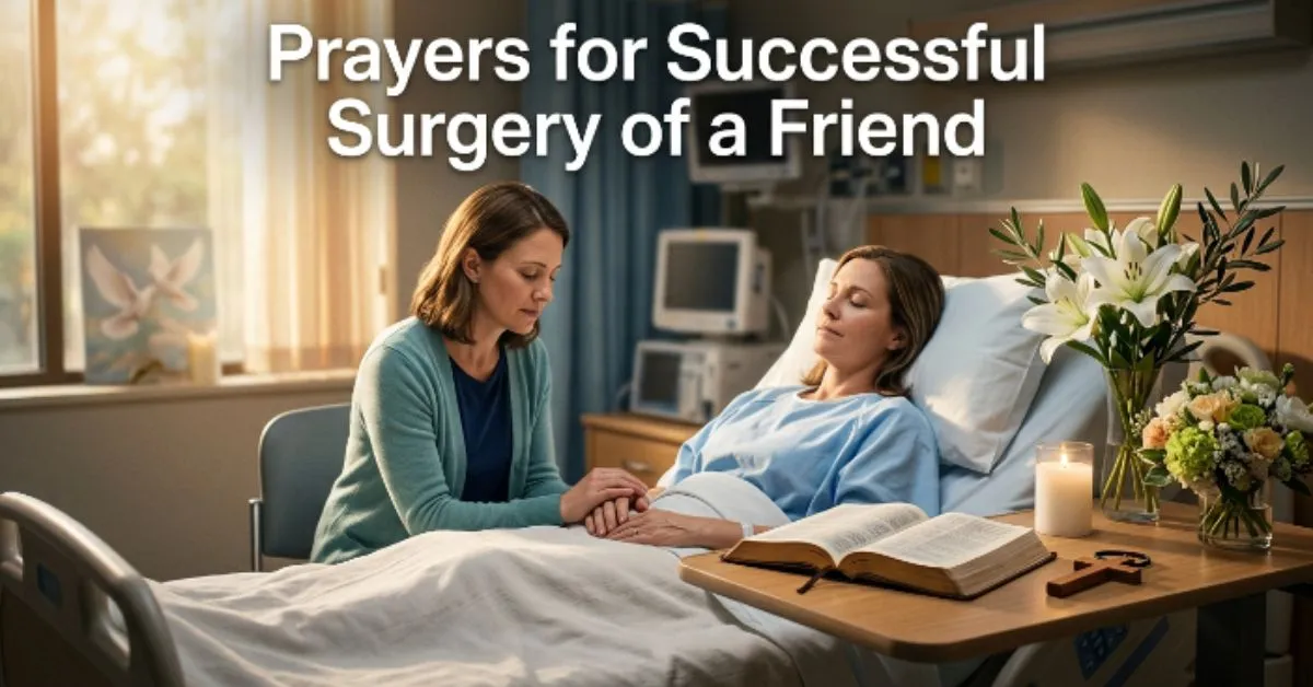 Prayers for Successful Surgery of a Friend