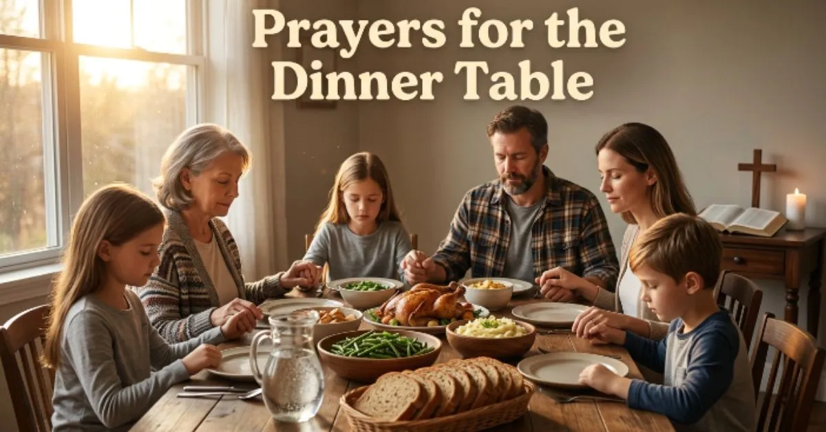Prayers for the Dinner Table