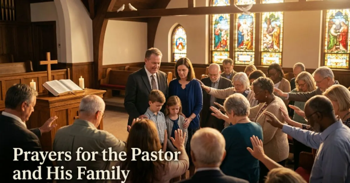 Prayers for the Pastor and His Family