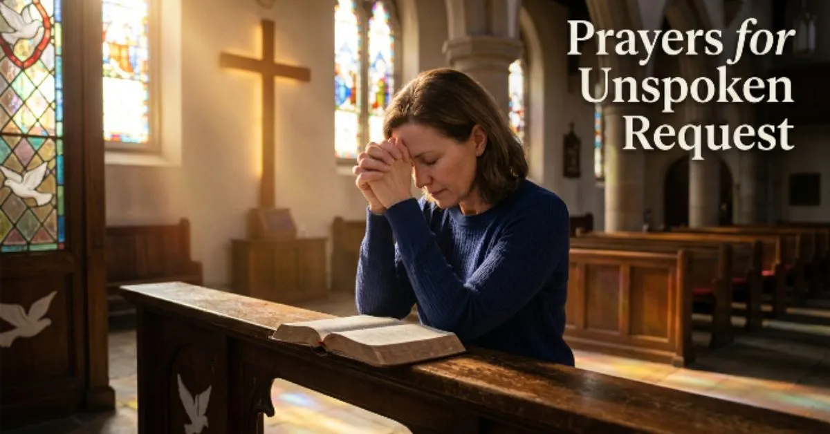 Prayers for Unspoken Request
