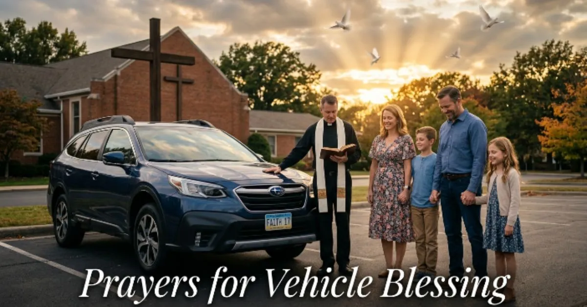 Prayers for Vehicle Blessing