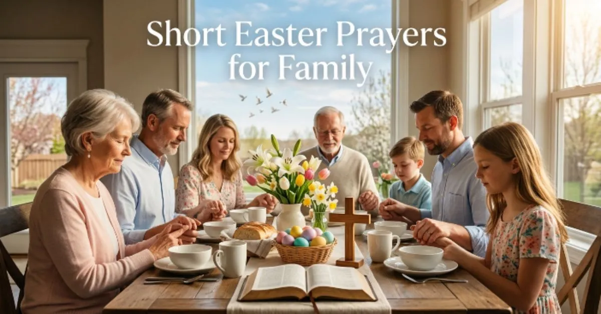 Short Easter Prayers for Family