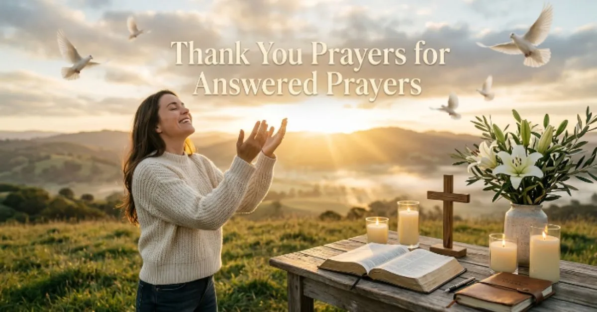 Thank You Prayers for Answered Prayers