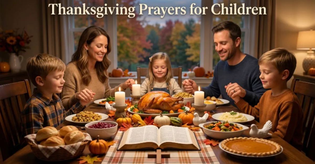 Thanksgiving Prayers for Children