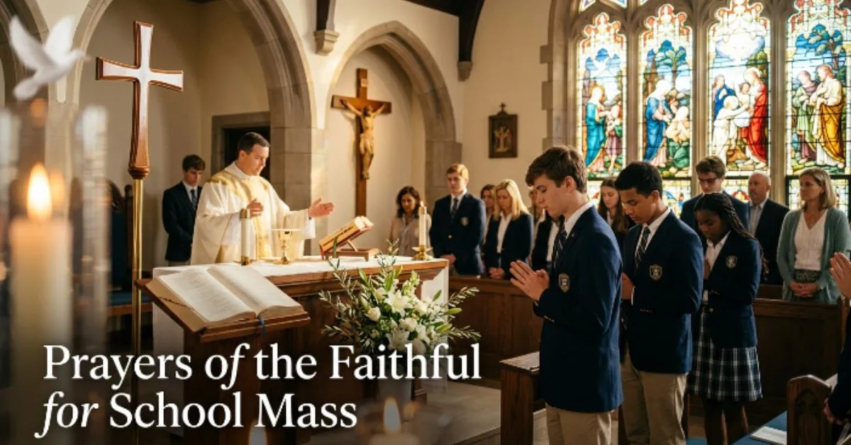 Prayers of the Faithful for School Mass
