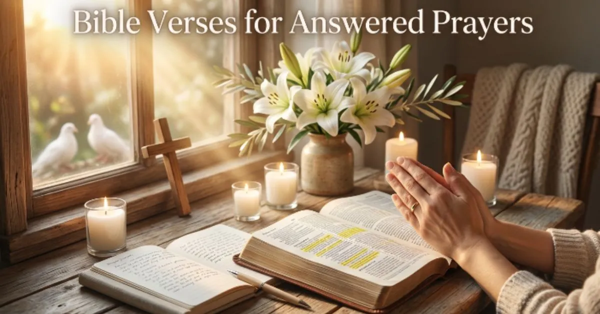 Bible Verses for Answered Prayers