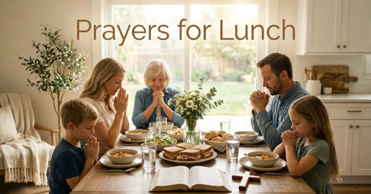 Prayers for Lunch