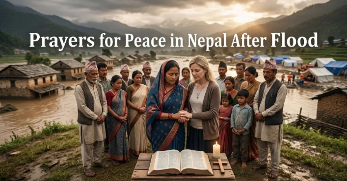 Prayers for Peace in Nepal After Flood