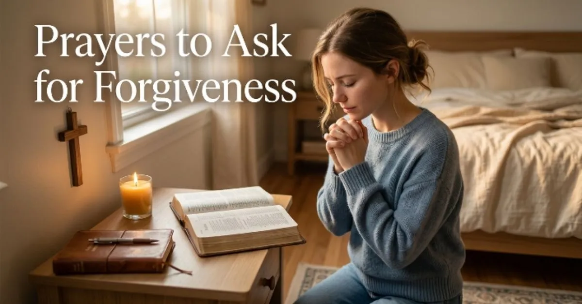 Prayers to Ask for Forgiveness