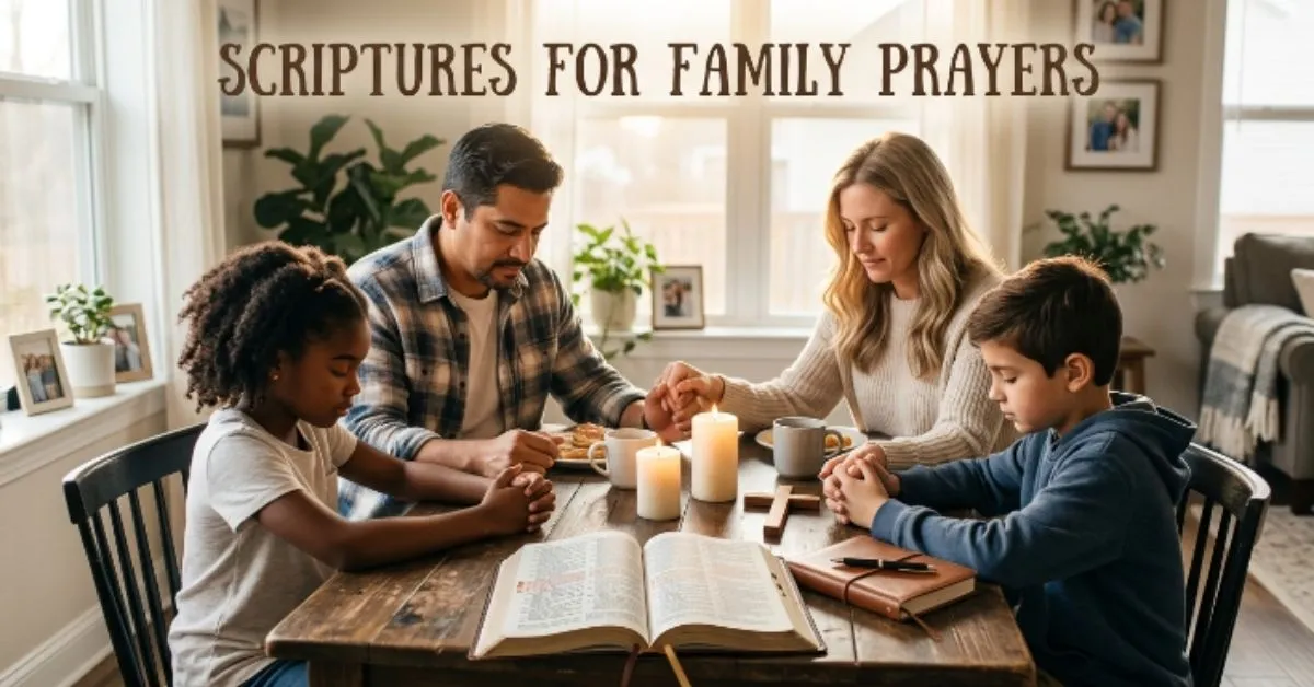 Scriptures for Family Prayers