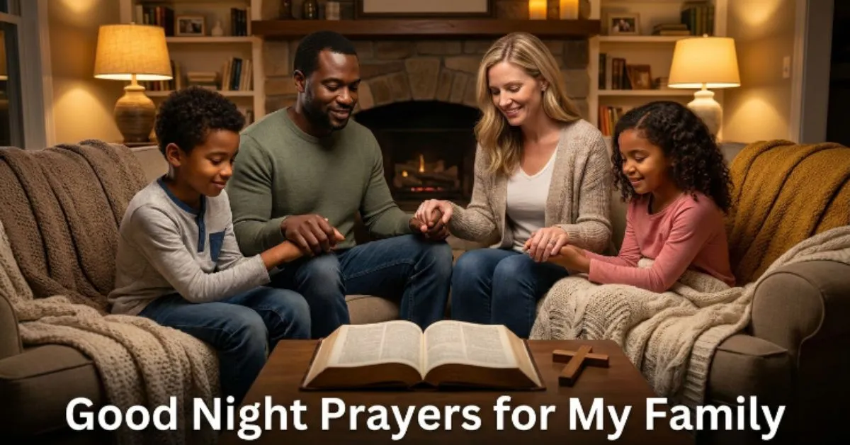 Good Night Prayers for My Family