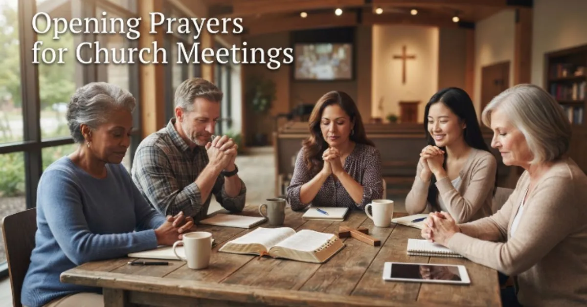 Opening Prayers for Church Meetings
