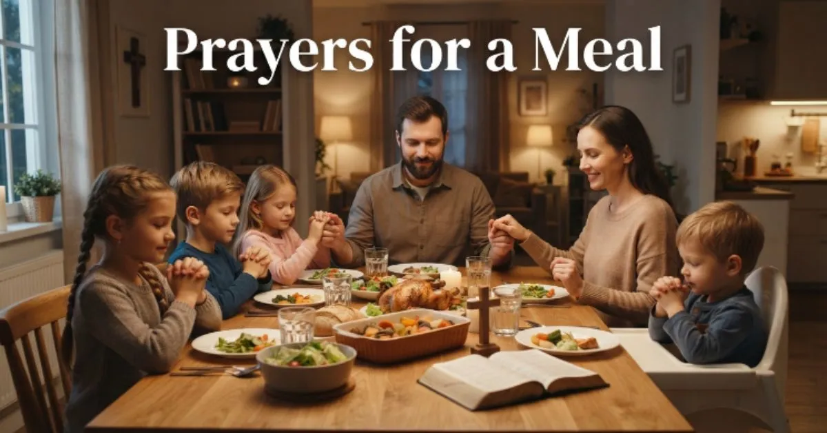Prayers for a Meal